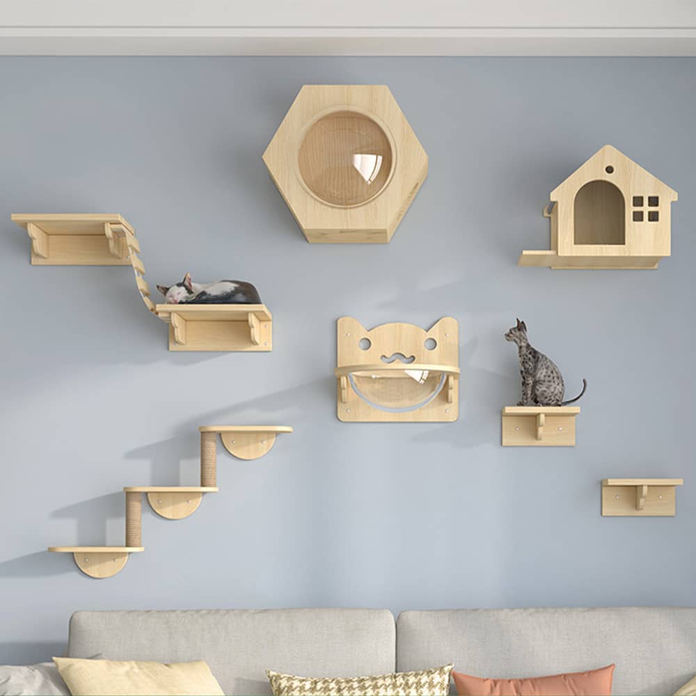 Cat Wall Shelf